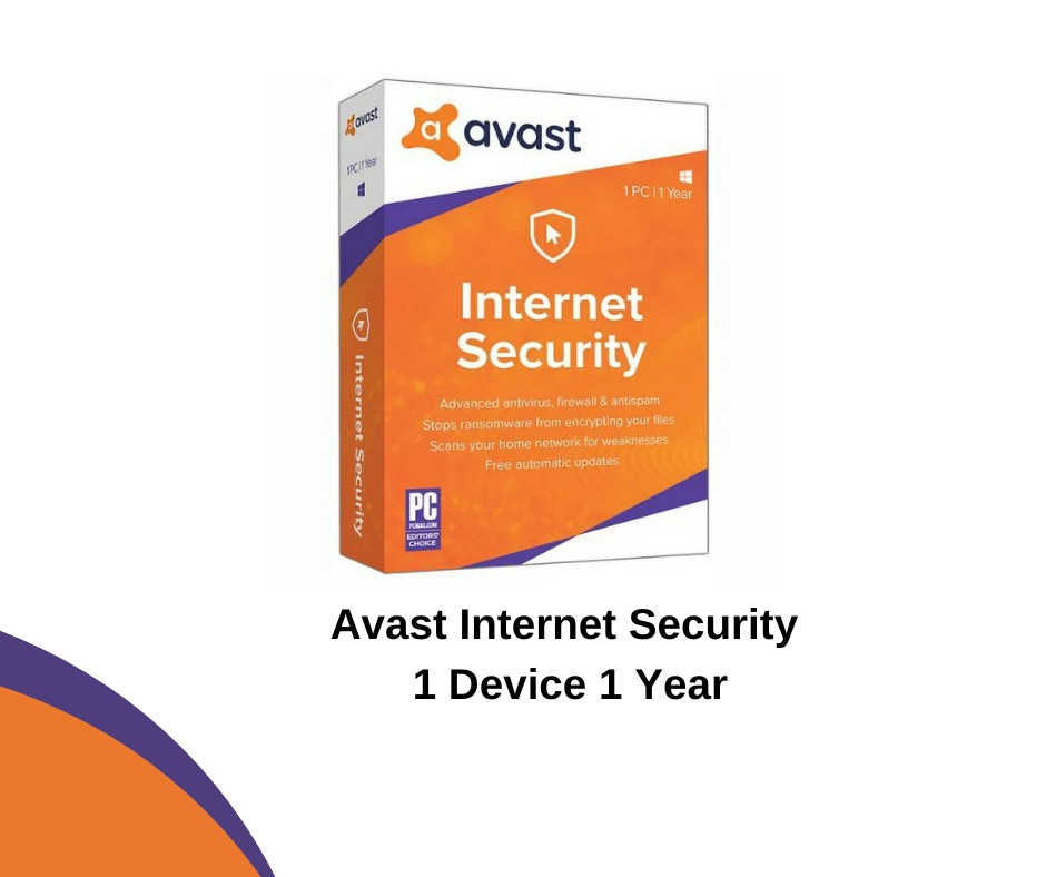 Avast Internet Security 1 Device 1 Year