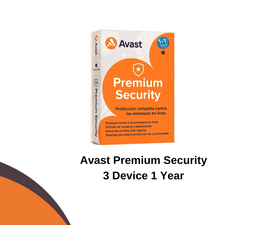 Avast Premium Security 3 Device 1 Year